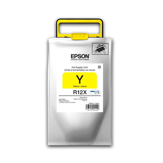 Tinta Epson Tr12X420-Al Yellow 20K Pág. WF-R4640 Original