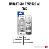 Tinta Epson T555520-Al Gris Para L8160