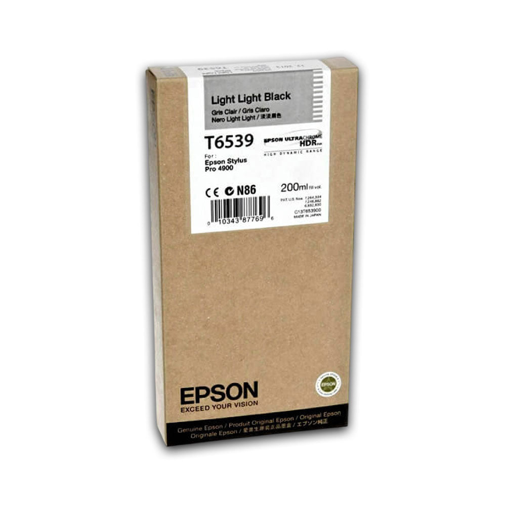 Tinta Epson T653900 Ligth Black 200ML 4900 Original
