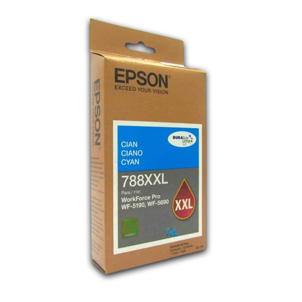 Tinta Epson T788Xxl220-Al Cian 4K Pág. WF-5620 Original