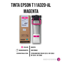 Tinta Epson T11A320-Al Magenta 5K Pág. WF-C5310 Original