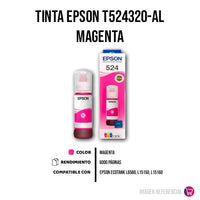 Tinta Epson T524320-Al Magenta 6K Pág. L15150 Original