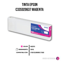 Tinta Epson C33S020637 Magenta 300ML C7500G Original