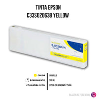 Tinta Epson C33S020638 Yellow 300ML C7500G Original