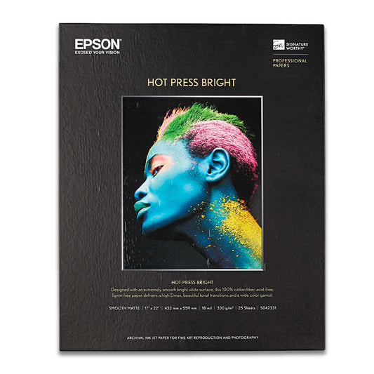 Papel Epson S042331 Hot Press Bright 1 rollo Original