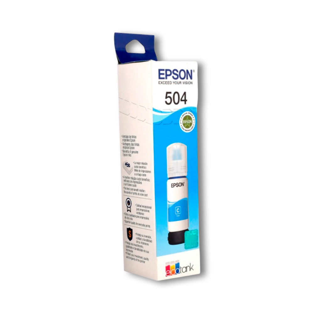 Tinta Epson T544220-Al Cian 65ML L1110 Original
