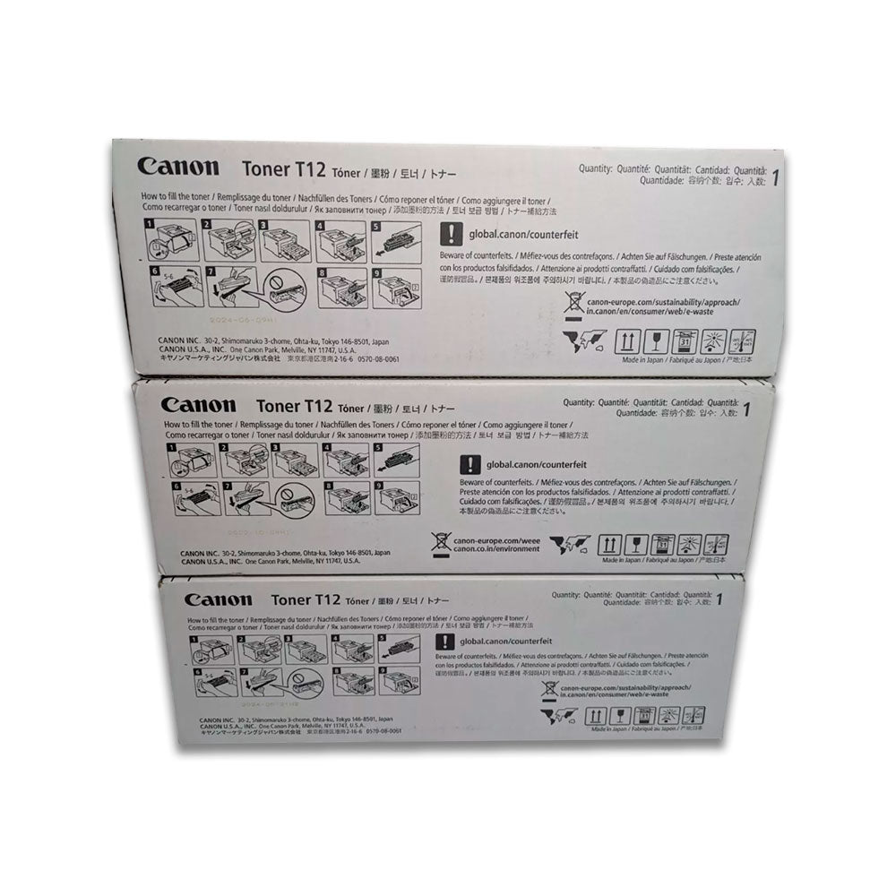 Toner Canon T12 Black 7400 Pág. C1330 Original
