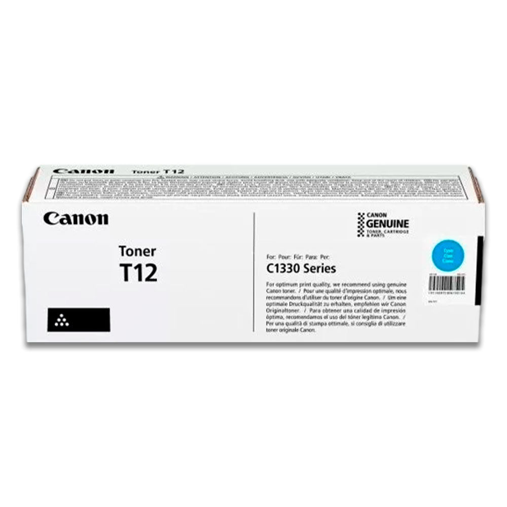 Toner Canon T12 Cyan 5300 Pág. C1330 Original