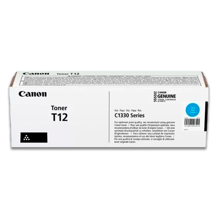 Toner Canon T12 Cyan 5300 Pág. C1330 Original
