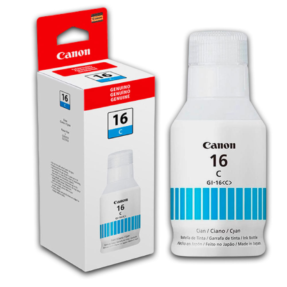 Tinta Canon Gi-16 C Cian 135ML GX6010 Original
