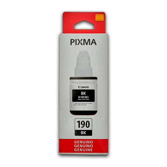 Tinta Canon Gi-190Bk Black 135ML G1100 Original