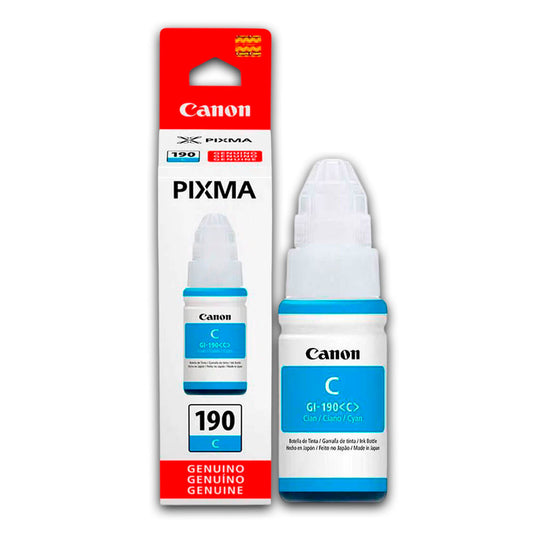 Tinta Canon Gi-190C Cian 70ML G1100 Original