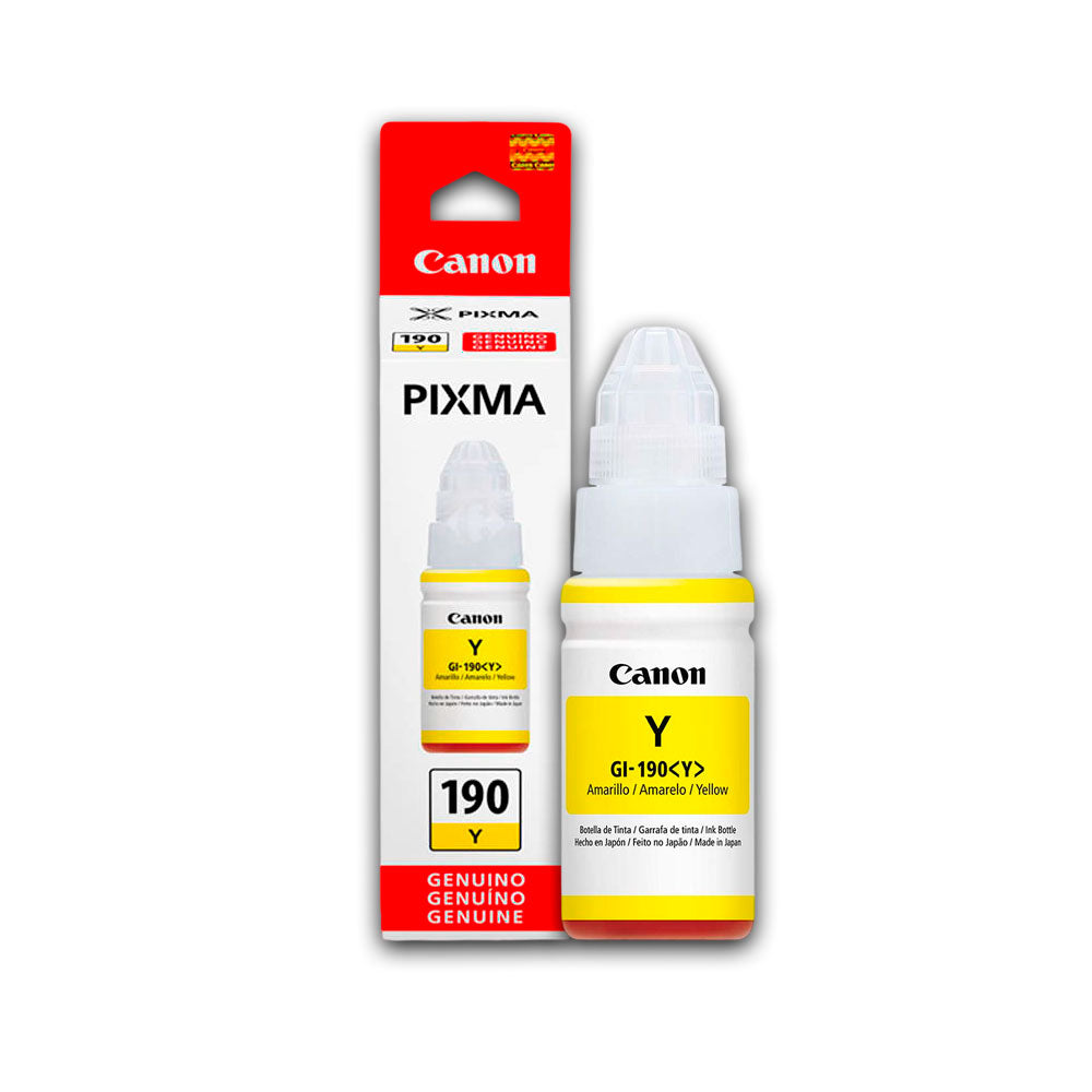 Tinta Canon Gi-190Y Yellow 70ML G1100 Original