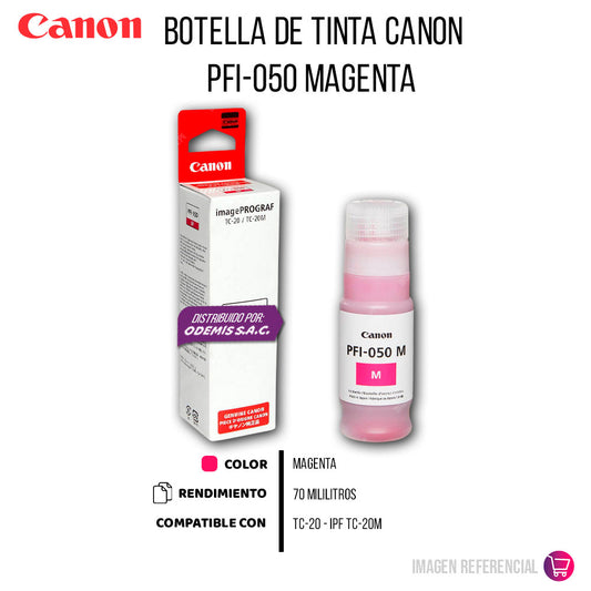 Tinta Canon Pfi-050 Magenta 70ML TC-20 Original