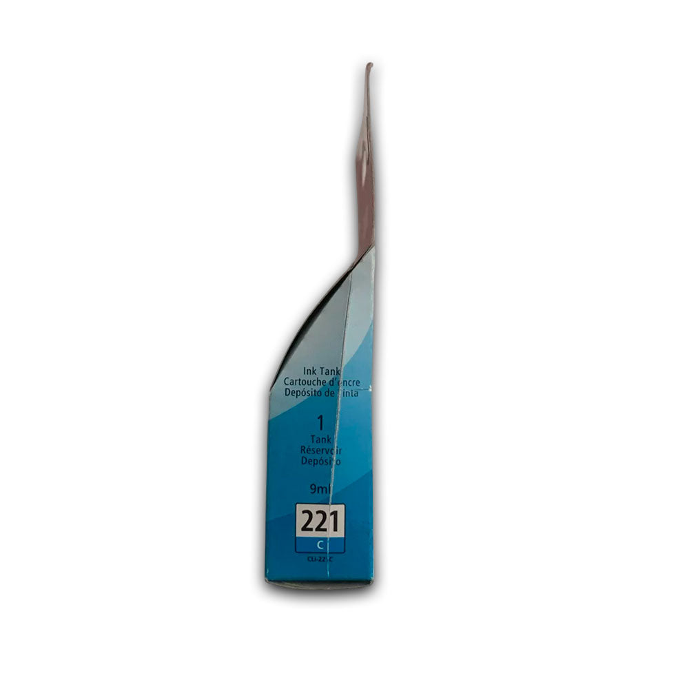 Tinta Canon Cli-221 Cyan 9ML iP3600 Original