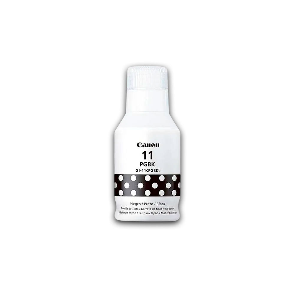 Tinta Canon Gi-11 Pgbk Black 6,000 Pág. G3160 Original