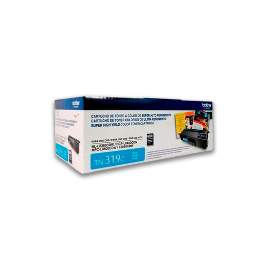 Toner Brother Tn319C Cyan 6K Pág. L8350 Original