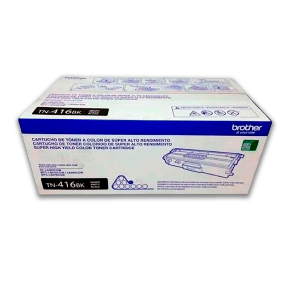 Toner Brother Tn416Bk Black 6500 Pág. HL-L8260CDW Original