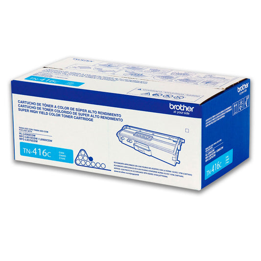 Toner Brother Tn416C Cyan 6500 Pág. HL-L8260CDW Original
