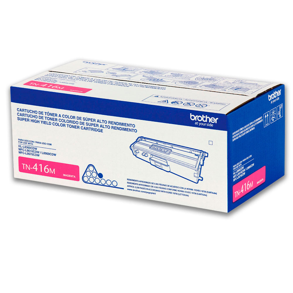 Toner Brother Tn416M Magenta 6500 Pág. HL-L8260CDW Original