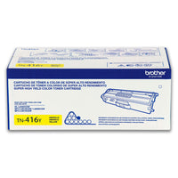 Toner Brother Tn416Y Yellow 6500 Pág. HL-L8260CDW Original