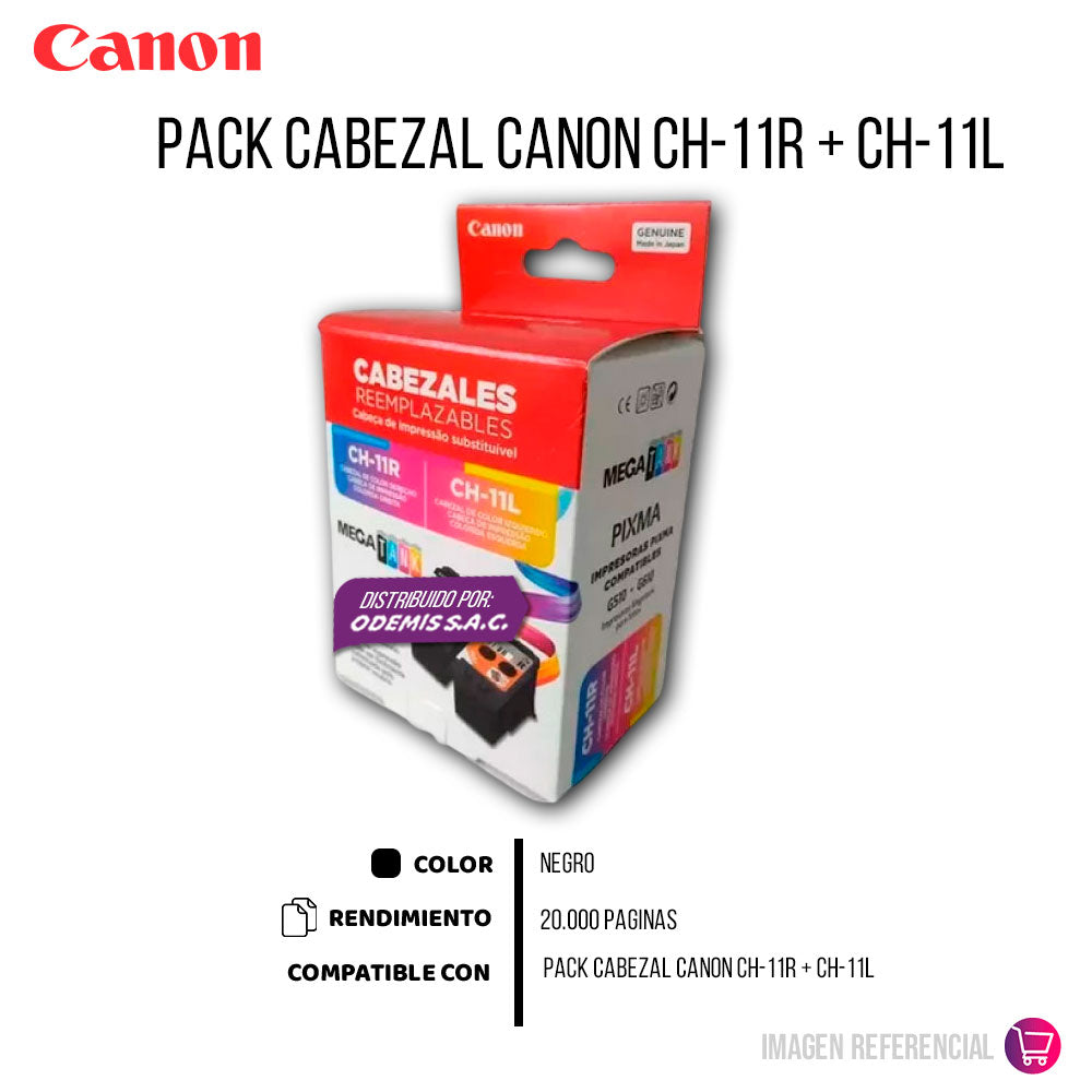 Pack Cabezal Canon Ch-11R + Ch-11L Pág. G510 Original