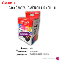Pack Cabezal Canon Ch-11R + Ch-11L Pág. G510 Original