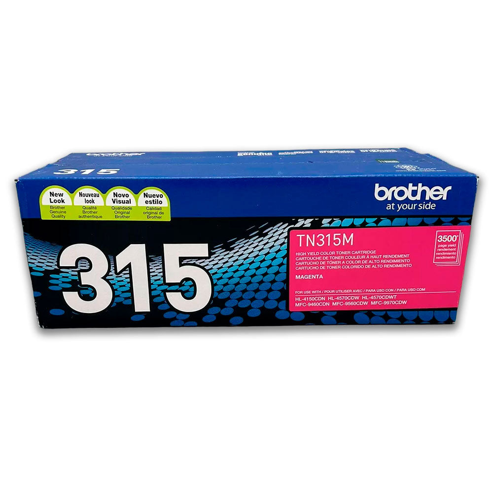 Toner Brother Tn315M Magenta 3500 Pág. 4570, 9970 Original