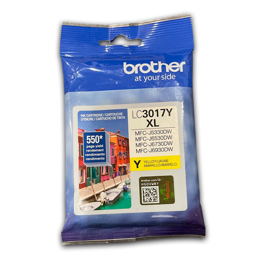 Tinta Brother Lc-3017Y Yellow 550 Pág. MFCJ5330DW Original