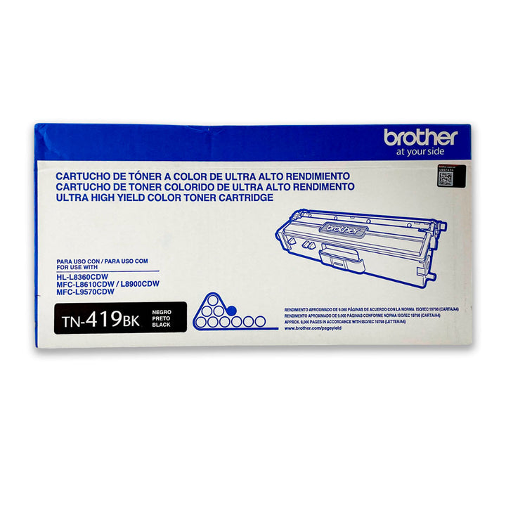 Tóner Brother TN-419BK Original Negro | 9,000 Páginas
