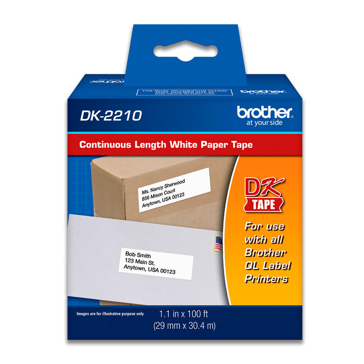 Rollo Cont. Brother Dk-2210 29 mm x 30.4 M QL-1050 Original