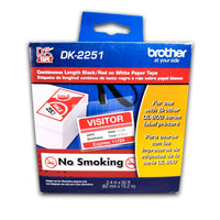 Rollo Cont. Brother Dk-2251 62mm x 15.24 M QL-800 Original