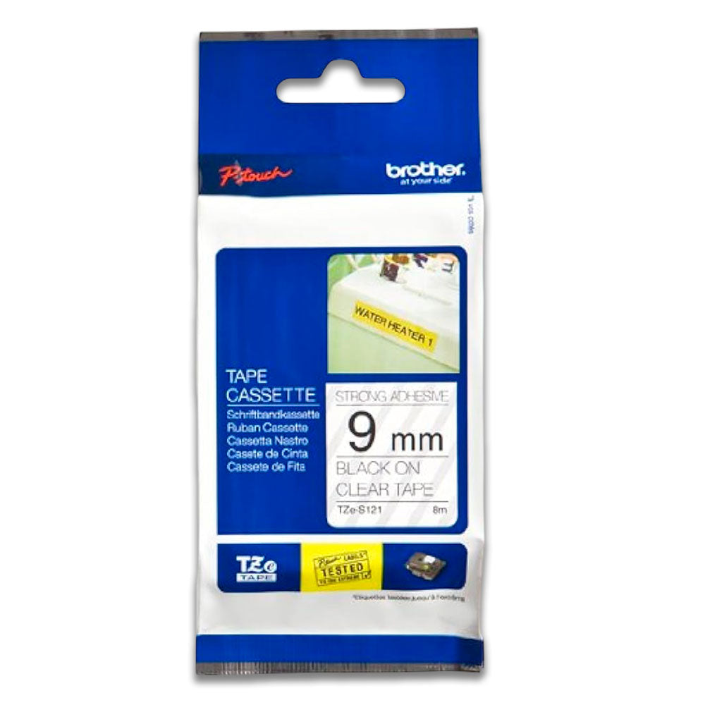 Cinta Brother Tze-S121 9mm x 8,00 m. PT-H110 Original