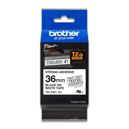 Cinta Brother Tzes261 36mm x 8.00 M PT-P900W Original