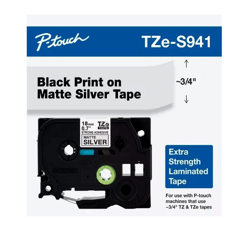 Cinta Brother Tzes961 36mm x 8,00 M. PT-P900W Original