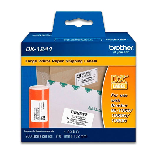 Cinta Brother Dk1241 101 mm x 152 mm. QQL-800 Original