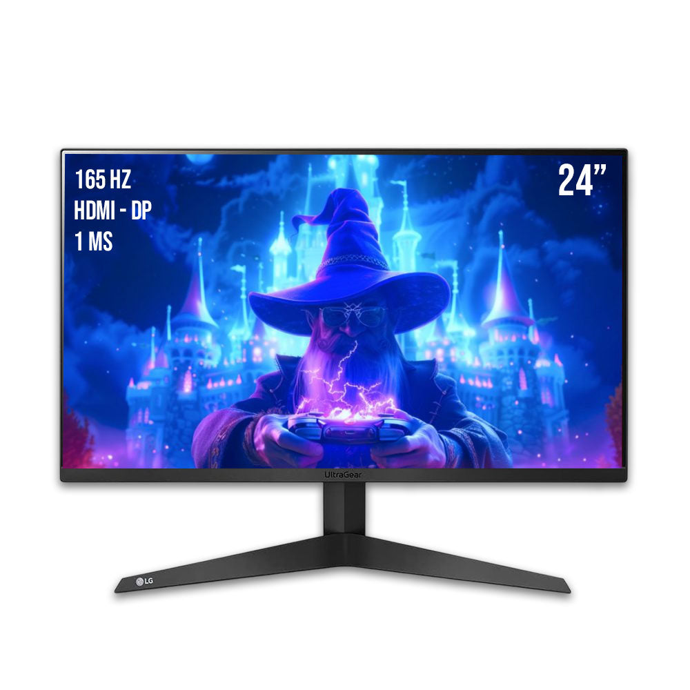 Monitor LG 23.8" 24GQ50F-B HDMI, Disp.Port. Original