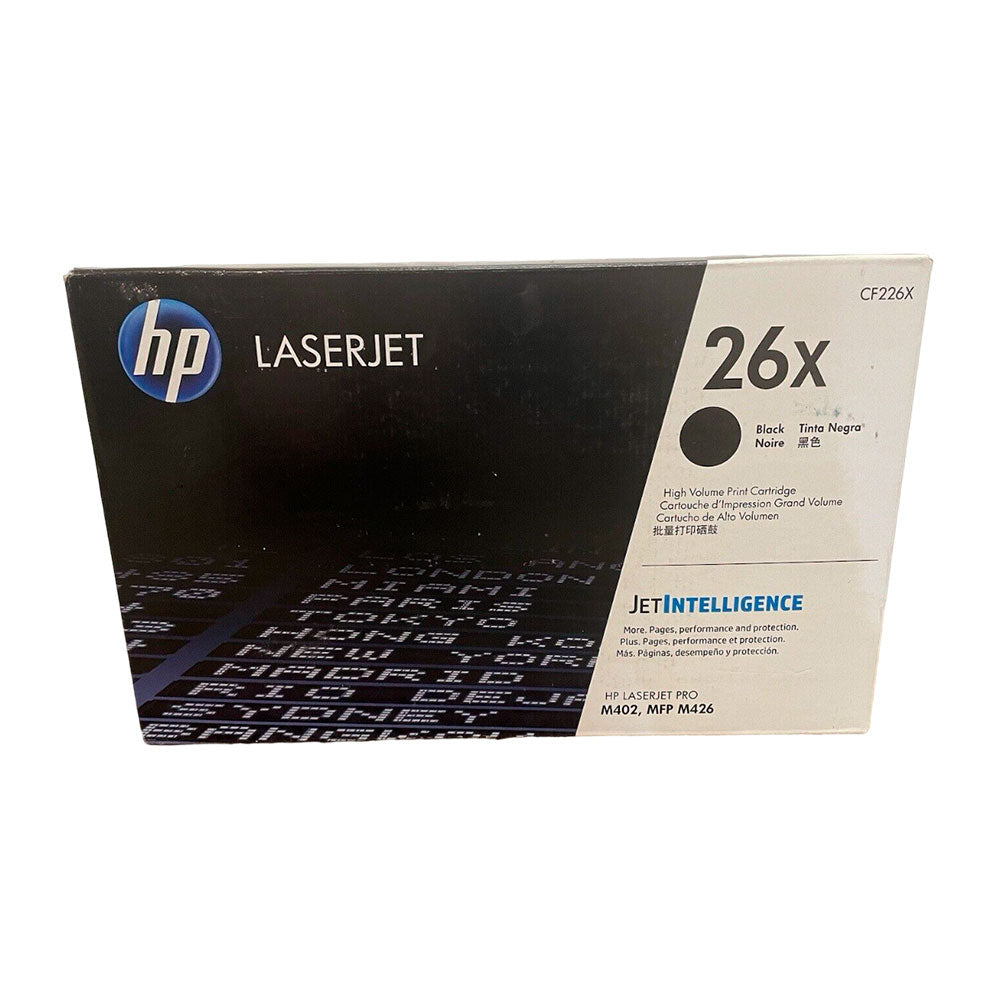 Toner Hp 26X Negro Cf226X 9K Pág. M402 Original