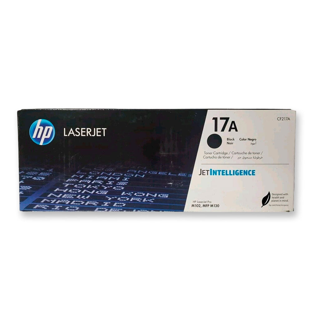 Toner HP 17A Negro CF217A 1,600 Pág. M102, M130 Original