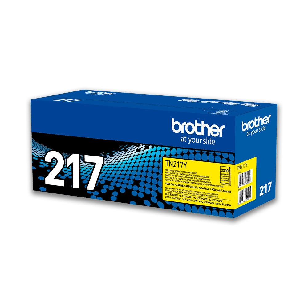 Toner Brother Tn217Y Yellow 2300 Pág. HL-L3210CW Original