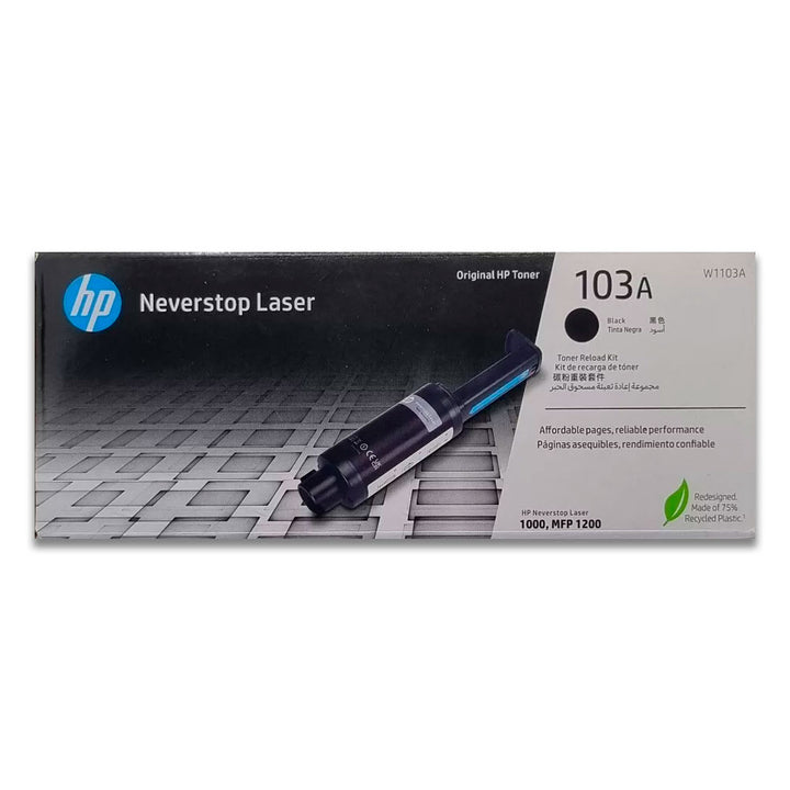 Toner Hp 103A Negro W1103A 2,500 Pág. Neverstop 1200 Original