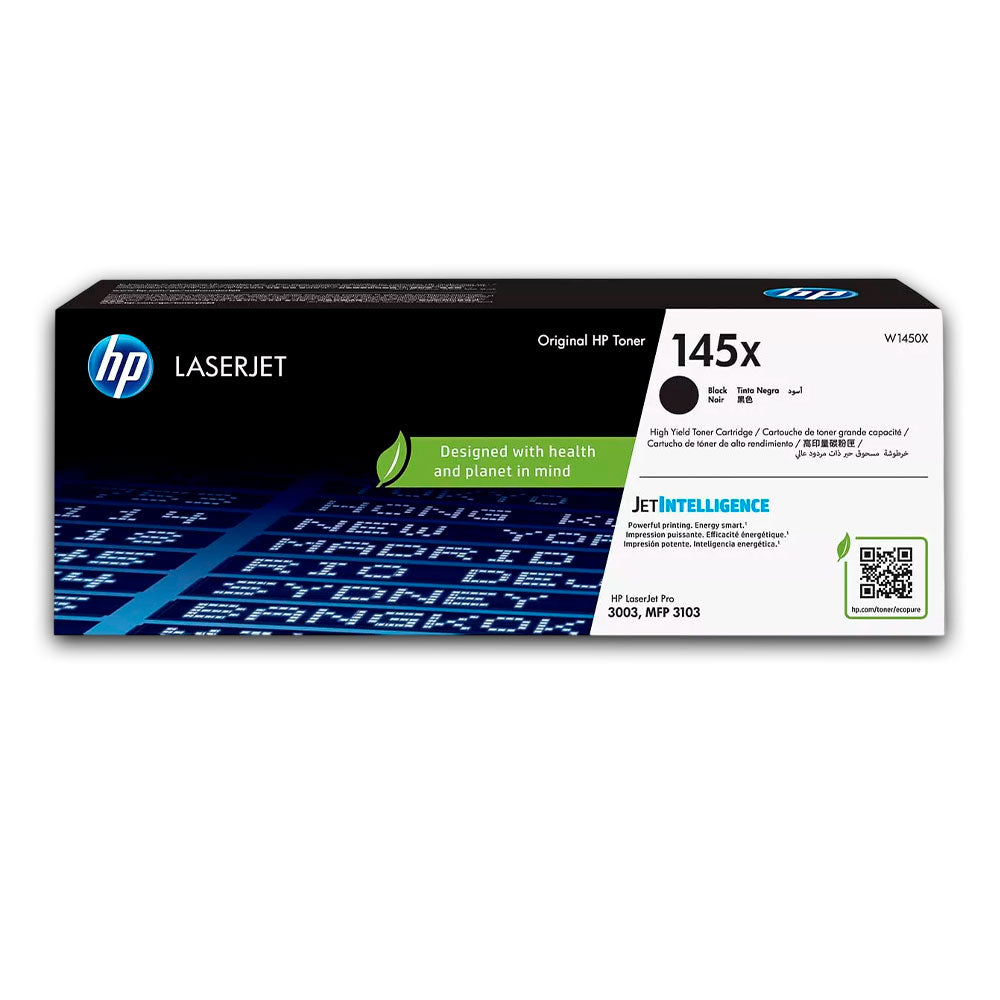 Toner Hp 145X Negro W1450X 3800 Pág. 3001Dw Original