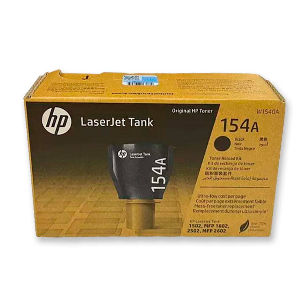 Toner HP 154A Negro W1540A 2,500 Pág. 1502 Original
