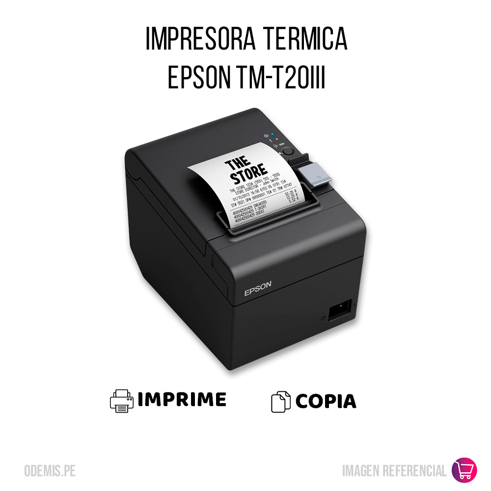 Impresora Termica Epson Tm-T20III 250 mm/s Original
