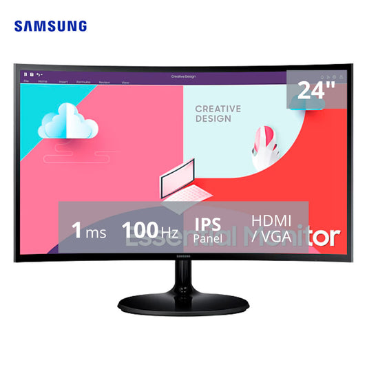 Monitor Samsung 24" Ls24C360Ealxpe HDMI, VGA Original