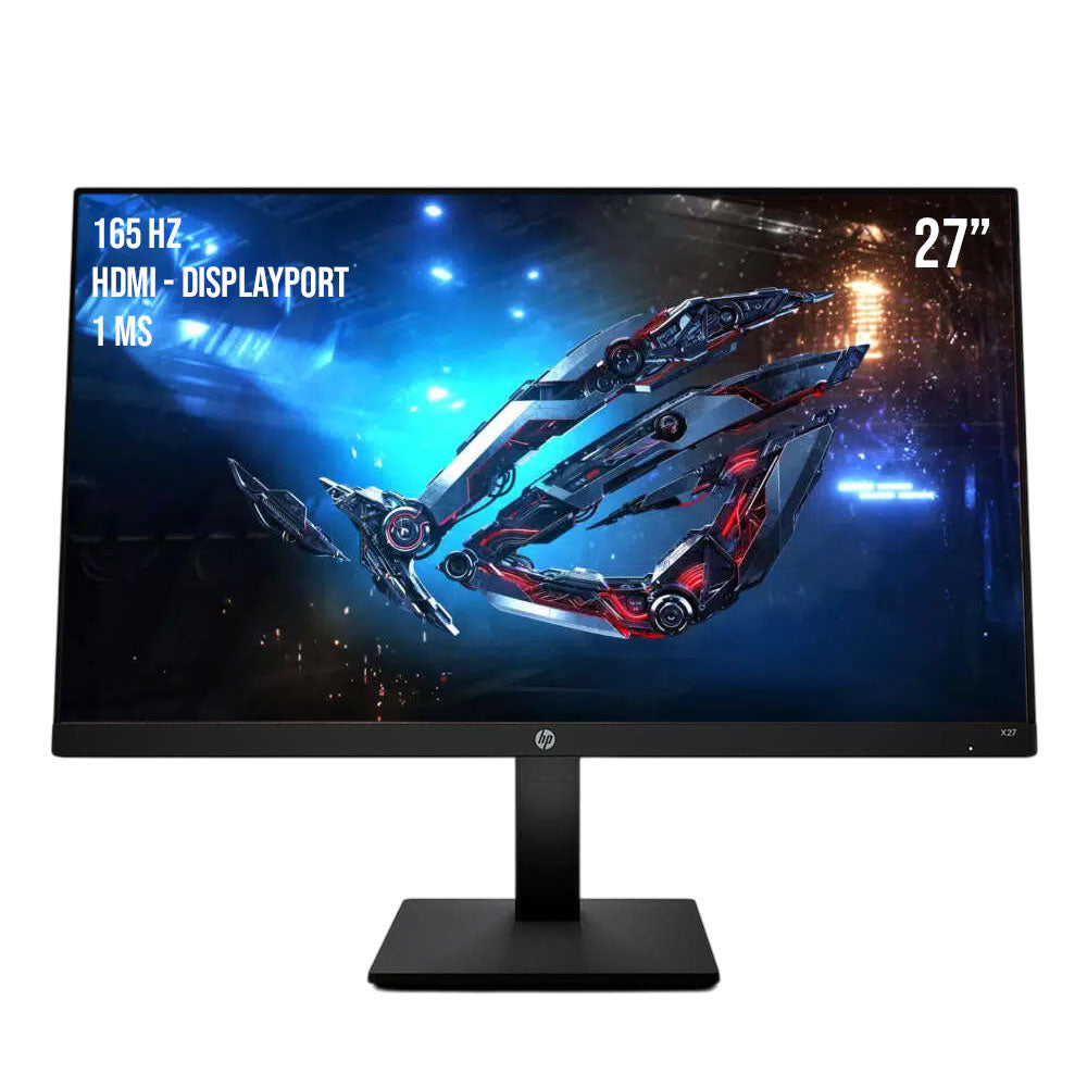 Monitor Hp 27" Gaming X27 165Hz, 1ms HDMI, Disp.Port FHD Original