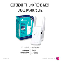 Extensor Tp-Link Re315 2,4GHz & 5GHz Original