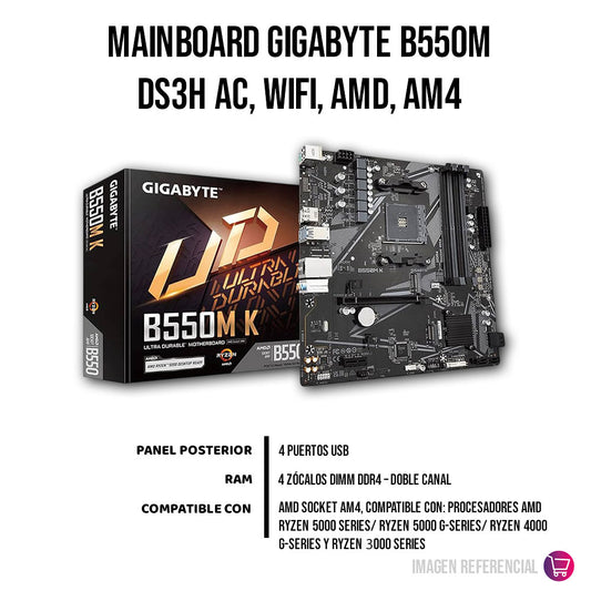 Mainboard Gigabyte B550M Original