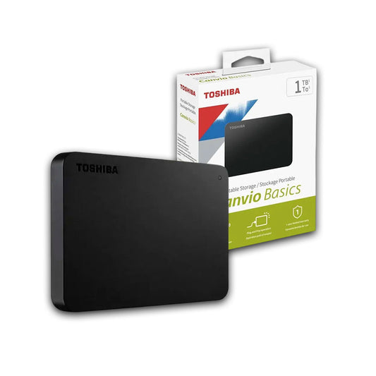 Disco Duro Externo Toshiba Canvio Basic 1Tb, 3.0 Original