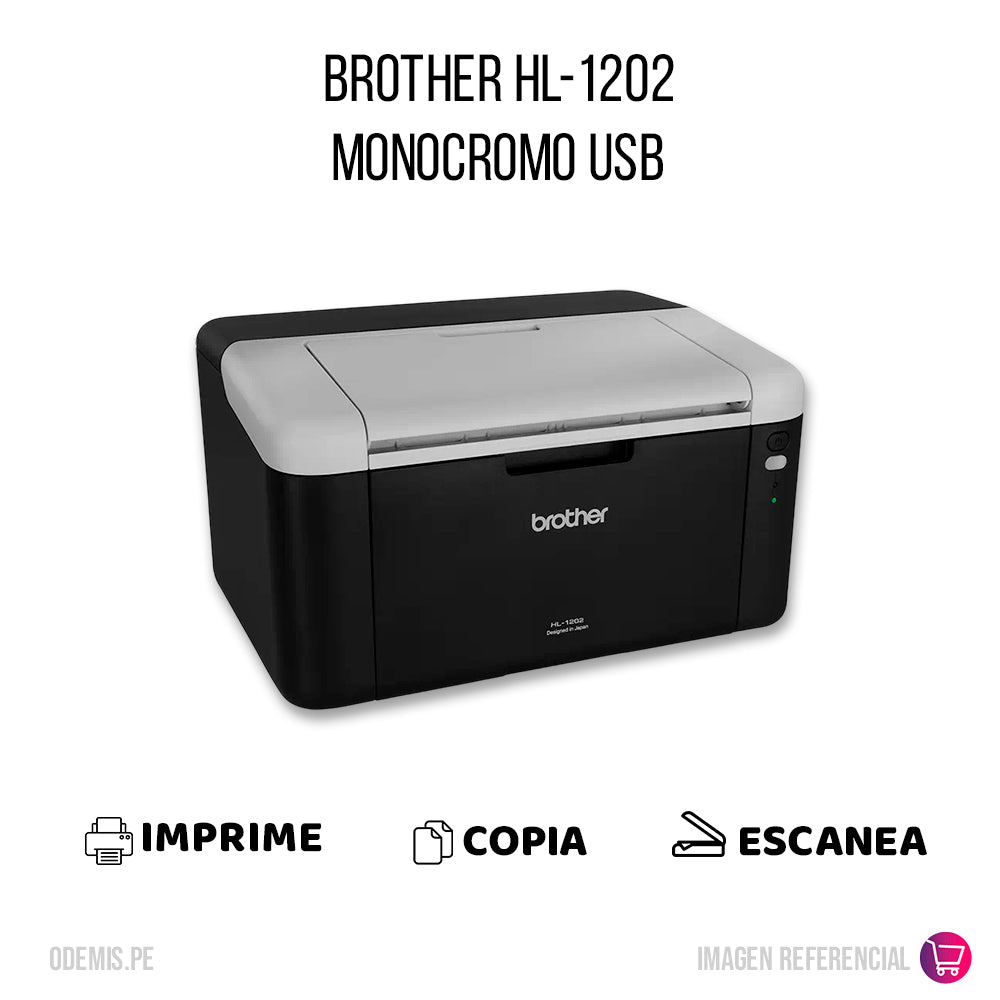 Impresora Brother Hl-1202 Monocromo Original